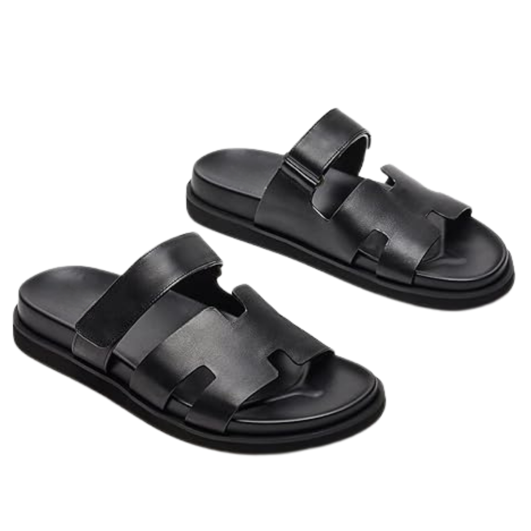 Sandálias Masculinas Steve Madden Maiven | Estilo Sofisticado, Couro Premium e Sola Antiderrapante